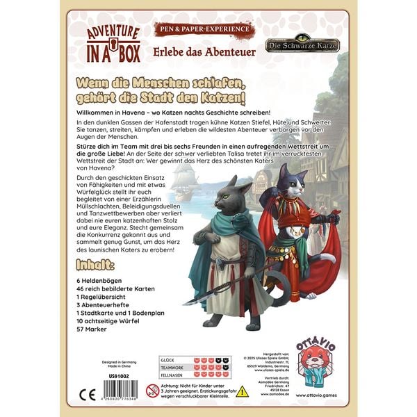 Produktbild: Adventure in a Box: Samtpfotentang