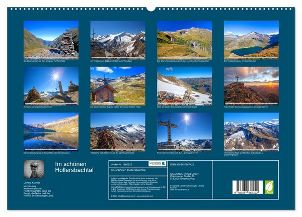 Produktbild: Im sch&ouml;nen Hollersbachtal (hochwertiger Premium Wandkalender 2026 DIN A2 quer), Kunstdruck in Hochglanz