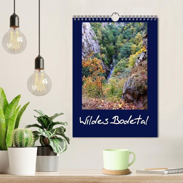 Produktbild: Wildes Bodetal (Wandkalender 2026 DIN A4 hoch), CALVENDO Monatskalender