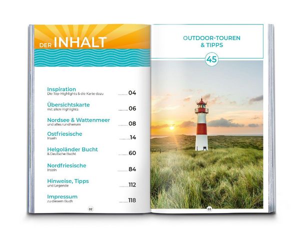 Produktbild: KOMPASS Inspiration Nordsee - Wattenmeer