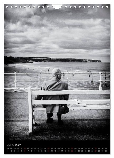 Produktbild: Journeys - Black & White (Wall Calendar 2027 DIN A4 portrait), CALVENDO 12 Month Wall Calendar