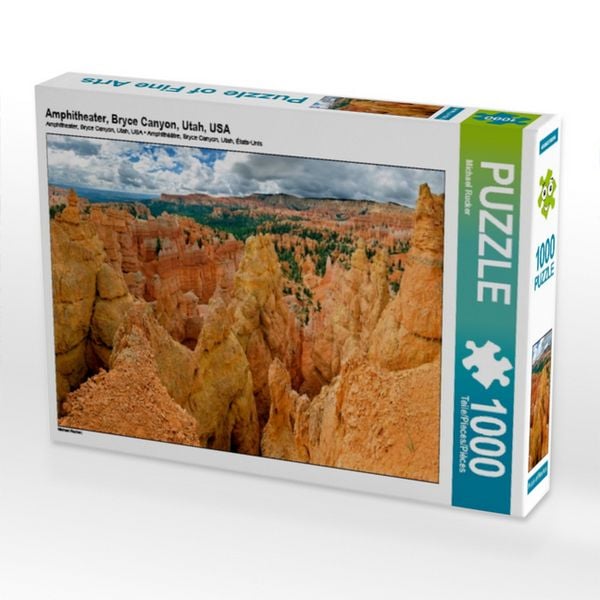 Produktbild: CALVENDO Puzzle Amphitheater, Bryce Canyon, Utah, USA | 1000 Teile Lege-Gr&ouml;&szlig;e 64 &times; 48 cm Foto-Puzzle f&uuml;r gl&uuml;ckliche Stunden