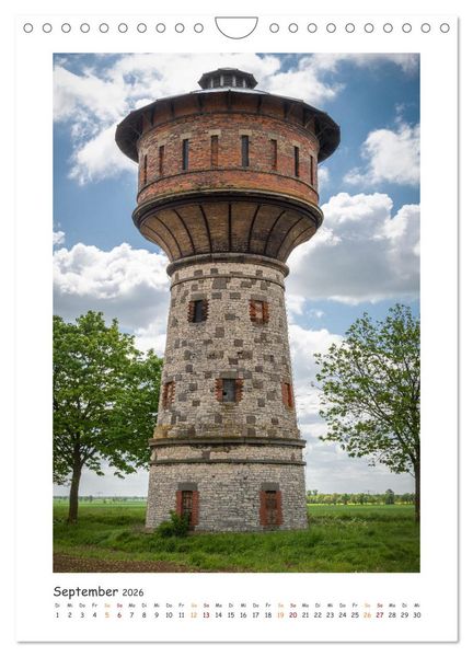 Produktbild: Wassert&uuml;rme (Wandkalender 2026 DIN A4 hoch), CALVENDO Monatskalender