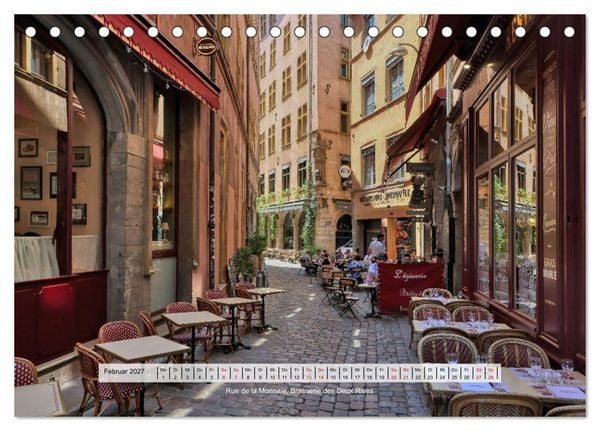 Produktbild: Lyon - C`est si bon Impressionen aus der kulinarischen Hauptstadt Frankreichs (Tischkalender 2027 DIN A5 quer), CALVENDO Monatskalender