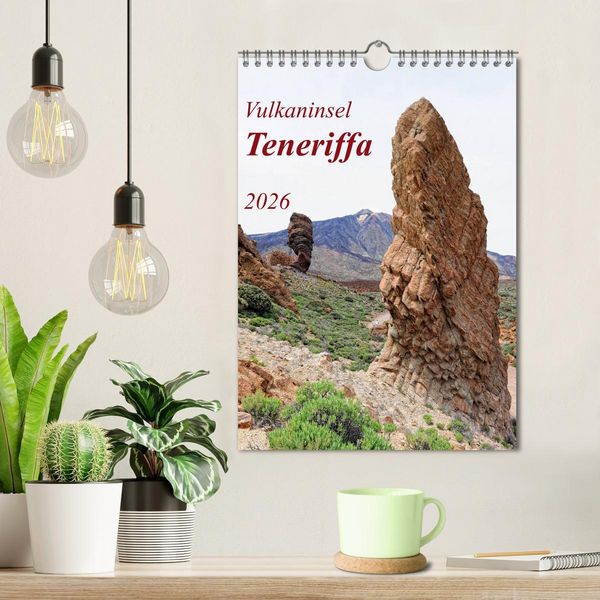 Produktbild: Vulkaninsel Teneriffa (Wandkalender 2026 DIN A4 hoch), CALVENDO Monatskalender