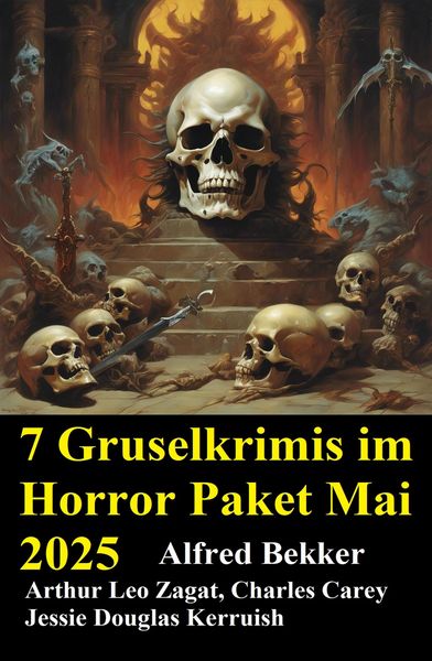 Produktbild: 7 Gruselkrimis im Horror Paket Mai 2025