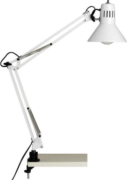 Produktbild: Brilliant Hobby 10802/05 Klemmleuchte LED E27 40W Wei&szlig;