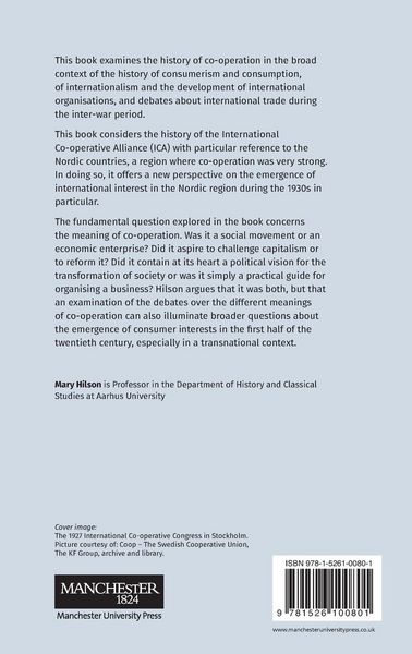Produktbild: The International Co-operative Alliance and the consumer co-operative movement in northern Europe, c. 1860-1939