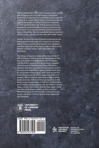 Produktbild: The Control of the Past