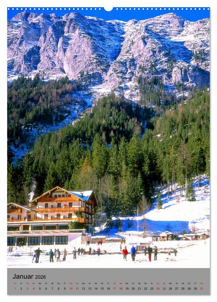 Produktbild: Wundersch&ouml;nes Berchtesgadener Land (hochwertiger Premium Wandkalender 2026 DIN A2 hoch), Kunstdruck in Hochglanz