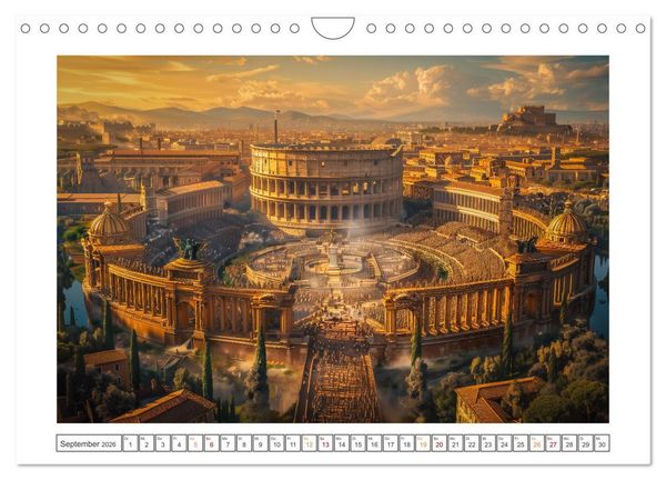 Produktbild: Im Schatten des Kolosseums (Wandkalender 2026 DIN A4 quer), CALVENDO Monatskalender