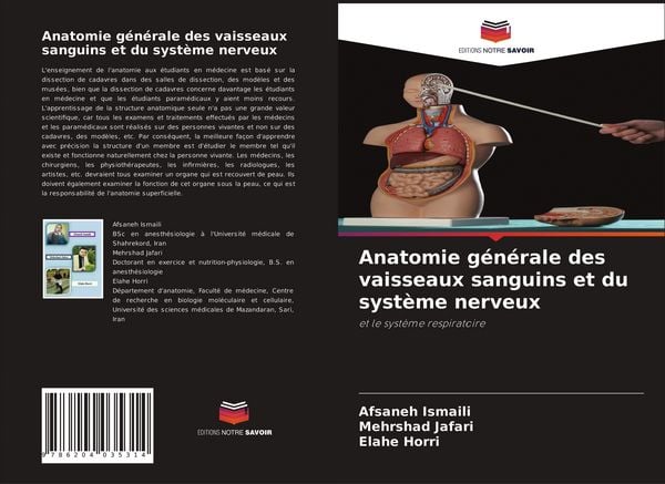 Produktbild: Anatomie g&eacute;n&eacute;rale des vaisseaux sanguins et du syst&egrave;me nerveux