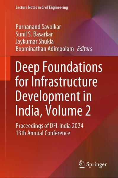Produktbild: Deep Foundations for Infrastructure Development in India, Volume 2