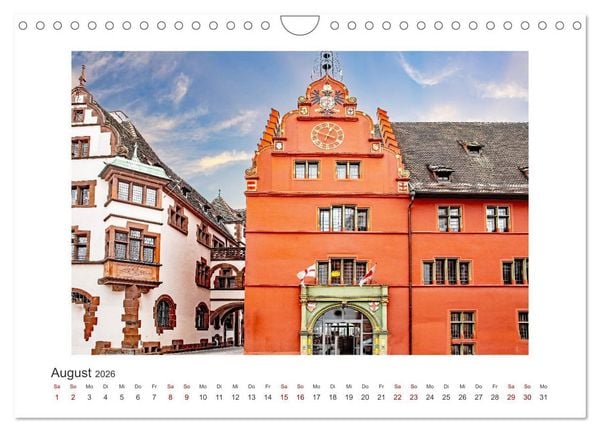 Produktbild: Freiburg - Breisgau Metropole (Wandkalender 2026 DIN A4 quer), CALVENDO Monatskalender