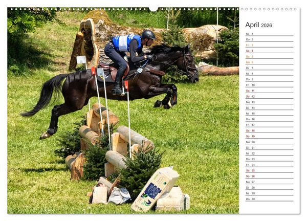 Produktbild: Die Buschreiter (hochwertiger Premium Wandkalender 2026 DIN A2 quer), Kunstdruck in Hochglanz