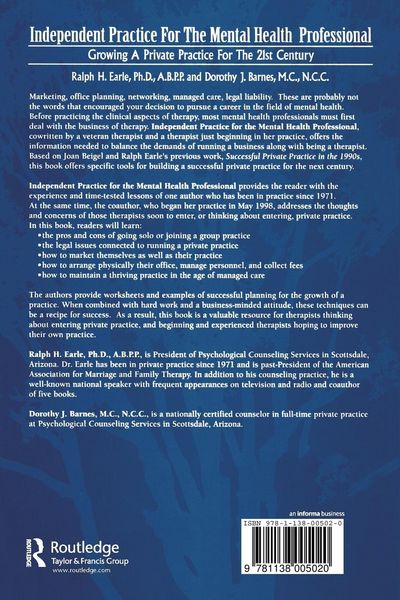 Produktbild: Independant Practice for the Mental Health Professional