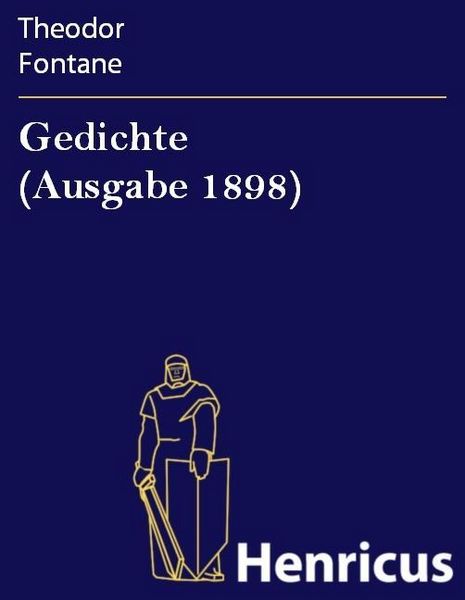 Produktbild: Gedichte (Ausgabe 1898)