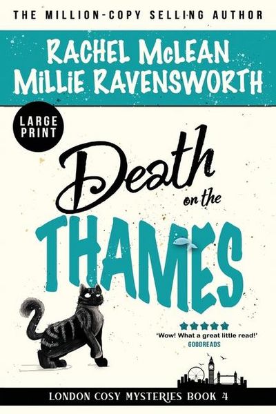 Produktbild: Death on the Thames (Large Print)
