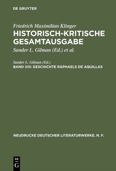 Produktbild: Geschichte Raphaels de Aquillas