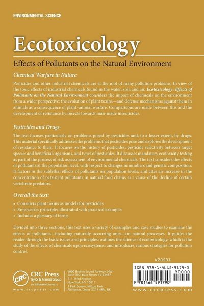 Produktbild: Ecotoxicology