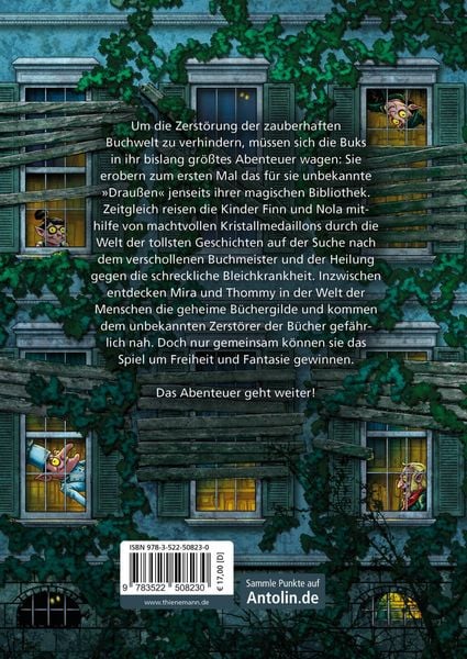 Produktbild: Die magische Bibliothek der Buks 2: Das verfluchte Medaillon