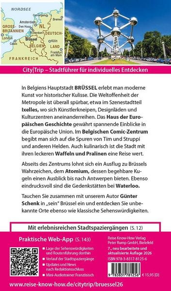 Produktbild: Reise Know-How CityTrip Br&uuml;ssel