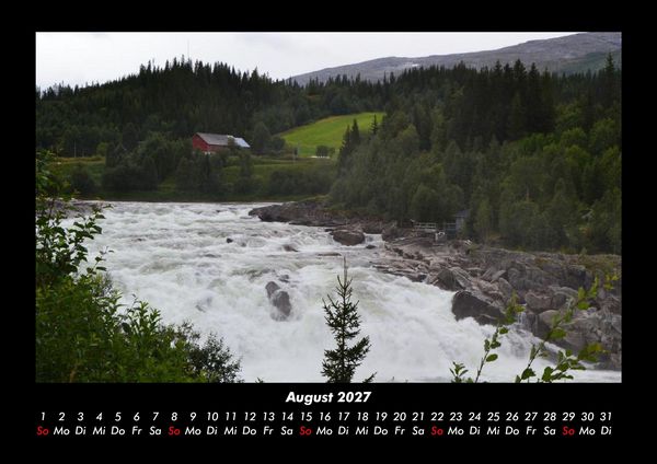 Produktbild: Wasserf&auml;lle 2027 Fotokalender DIN A3
