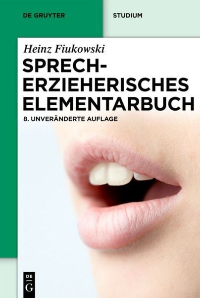Produktbild: Sprecherzieherisches Elementarbuch