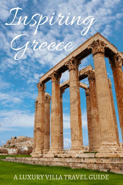 Produktbild: Inspiring Greece: A Luxury Villa Travel Guide