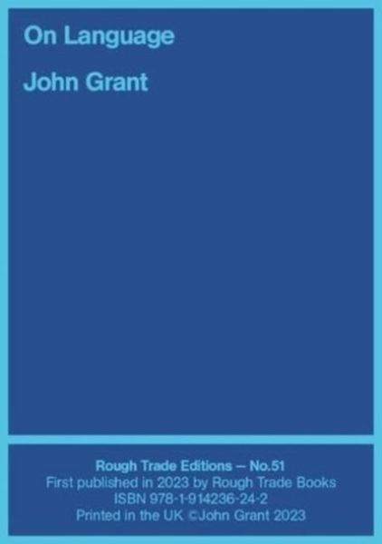Produktbild: On Language - John Grant and Will Burns (RT#51)