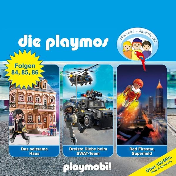 Produktbild: Die Playmos-H&ouml;rspiel-Box Folgen 84-86 (Das Origina