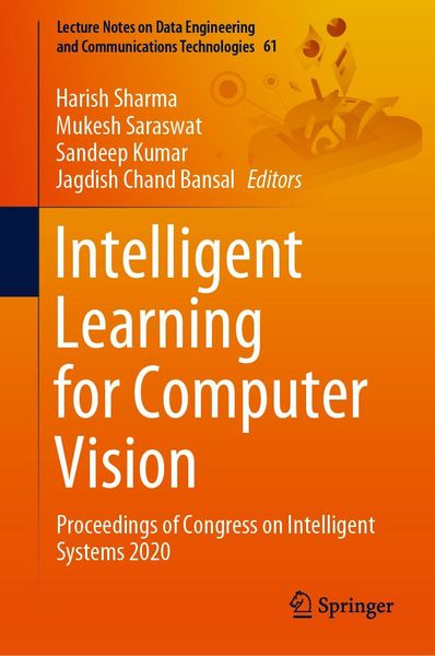 Produktbild: Intelligent Learning for Computer Vision