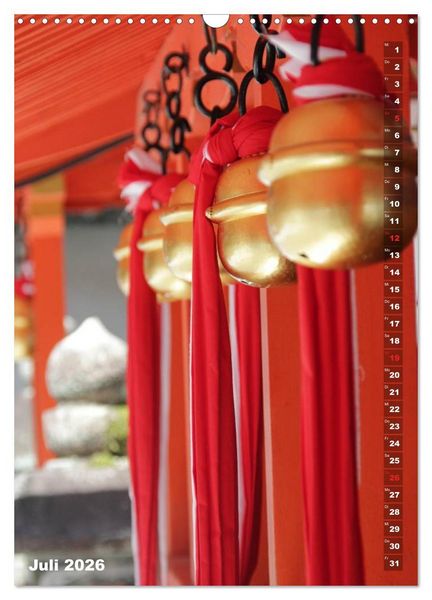 Produktbild: Faszinierendes Japan 2026 (Wandkalender 2026 DIN A3 hoch), CALVENDO Monatskalender