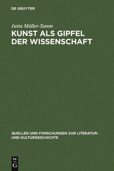 Produktbild: Kunst als Gipfel der Wissenschaft