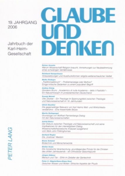 Produktbild: Glaube und Denken