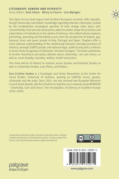 Produktbild: LGBTQ+ Intimacies in Southern Europe