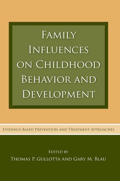 Produktbild: Family Influences on Childhood Behavior and Development