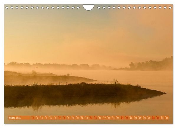 Produktbild: Flusslandschaft Elbe (Wandkalender 2026 DIN A4 quer), CALVENDO Monatskalender