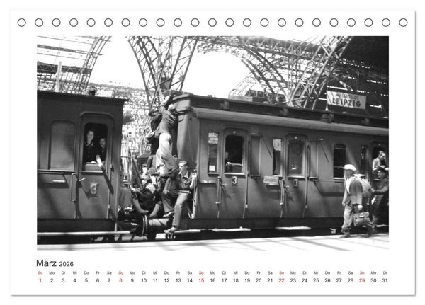 Produktbild: Leipzig : Fotografien von Karl Heinz Mai (1920-1964) (Tischkalender 2026 DIN A5 quer), CALVENDO Monatskalender