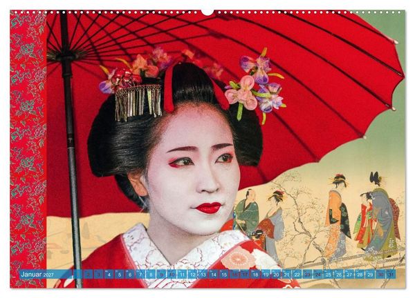 Produktbild: JAPAN Kunst & Tradition (Wandkalender 2027 DIN A2 quer), CALVENDO Monatskalender