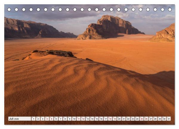 Produktbild: Jordanien (Tischkalender 2026 DIN A5 quer), CALVENDO Monatskalender