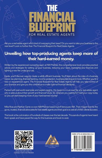 Produktbild: The Financial Blueprint for Real Estate Agents
