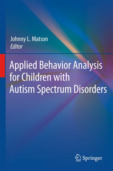 Produktbild: Applied Behavior Analysis for Children with Autism Spectrum Disorders