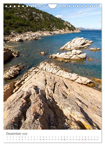Produktbild: Sardinien (Wandkalender 2026 DIN A4 hoch), CALVENDO Monatskalender