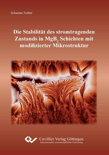 Produktbild: Die Stabilit&auml;t des stromtragenden Zustands in MgB2 Schichten mit modifizierter Mikrostruktur
