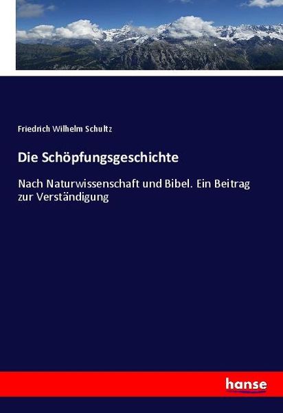 Produktbild: Die Sch&ouml;pfungsgeschichte