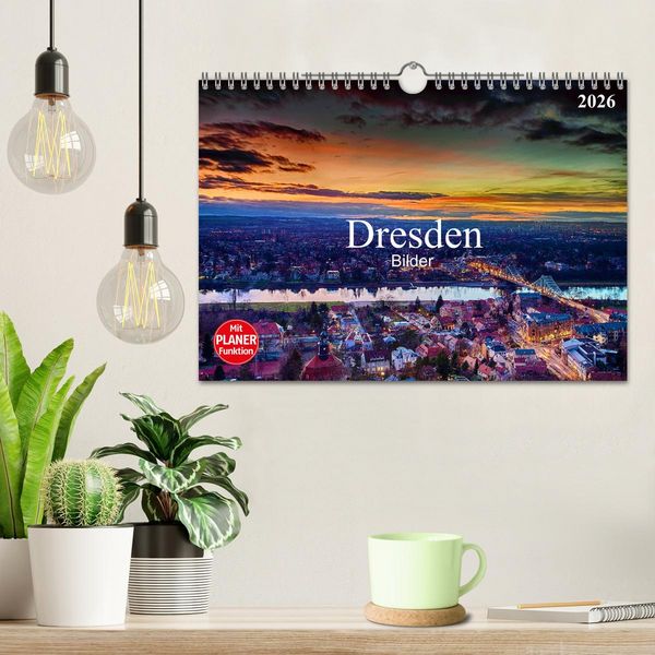 Produktbild: Dresden Bilder 2026 (Wandkalender 2026 DIN A4 quer), CALVENDO Monatskalender