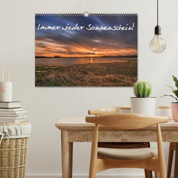 Produktbild: Immer wieder Sonnenschein (Wandkalender 2026 DIN A3 quer), CALVENDO Monatskalender
