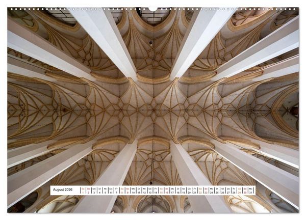 Produktbild: Gew&ouml;lbe des Glaubens &ndash; Kirchendecken Europas (Wandkalender 2026 DIN A2 quer), CALVENDO Monatskalender