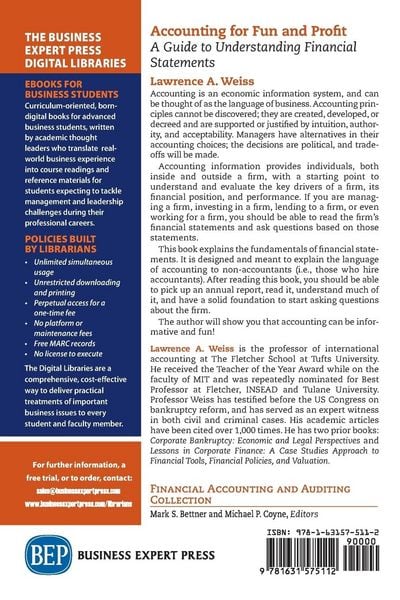 Produktbild: Accounting For Fun and Profit